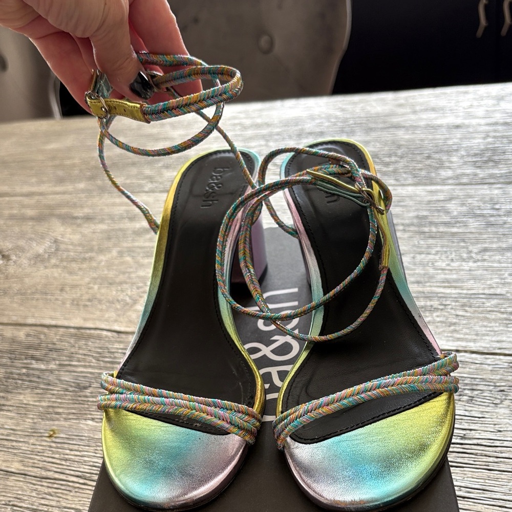 ba&sh Multicolor Strappy Heels